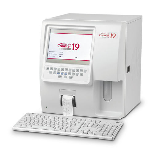 Analizador de hematología automático - COUNTER 19 - Wiener Lab Group - de mesa / compacto / 19 parámetros