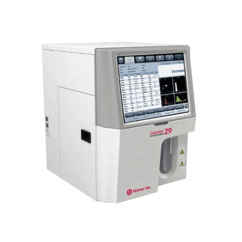 Analizador de hematología automático - Counter 29 - Wiener Lab Group - compacto / 25 parámetros / con diferenciación de 5 partes
