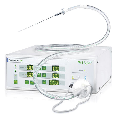 Insuflador de CO2 para endoscopia para adulto - Tetraflator 45 - WISAP Medical Technology - pediátrico / neonatal / bariátrico