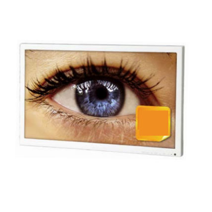 Monitor médico - 7738-21 - WISAP Medical Technology - Full HD / 21,5" / LCD