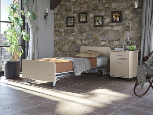 Cama de larga estancia - movita sc - wissner-bosserhoff  - eléctrica / de altura regulable / Trendelenburg
