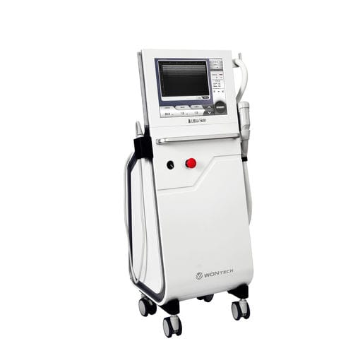 Unidad de rejuvenecimiento cutáneo con láser - Ultraskin - WON Technology  - unidad de body contouring HIFU / en carro