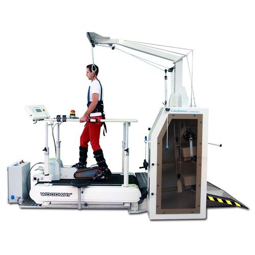 Sistema de rehabilitación de marcha - LOKO HELP - Woodway - robotizado