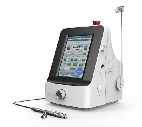 Láser para el tratamiento de enfermedades inflamatorias de la piel - GBOX-10F - GIGAALASER - para desbridamiento de heridas / podológico / diodo