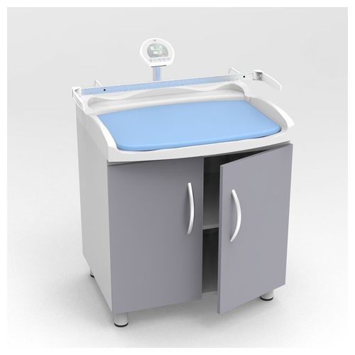 Mueble cambiador con pesabebés - Baby02 - WUNDER  - con canastillas / para hospital