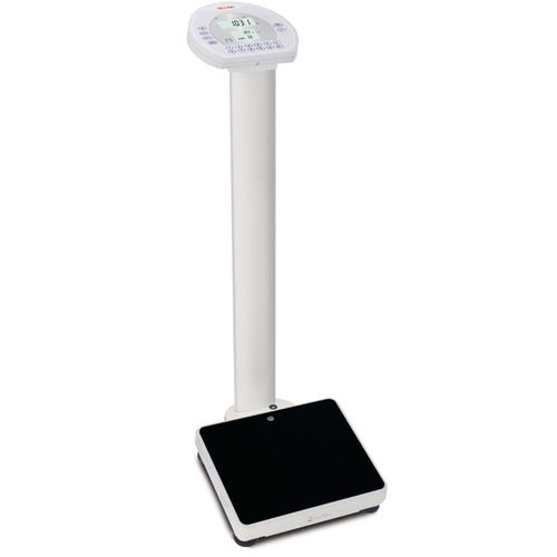 Balanza pesa-personas electrónica - RA  - WUNDER  - de columna / con pantalla LCD / con cálculo del IMC
