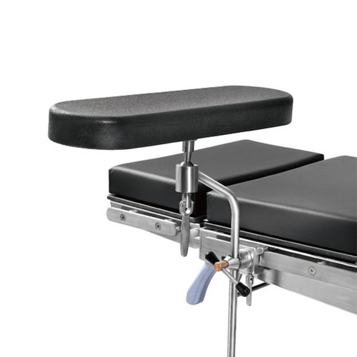 Reposabrazos para mesa de operaciones - VG Medical Technology - de acero inoxidable / con correa