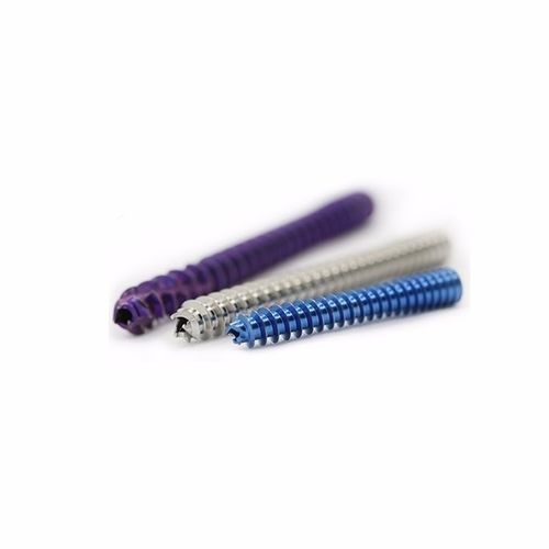 Tornillo de compresión ósea para metacarpo - Double Medical Technology - canulado / sin cabeza / metálico