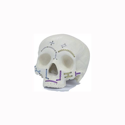 Placa de compresión para macizo facial - Double Medical Technology - metálica