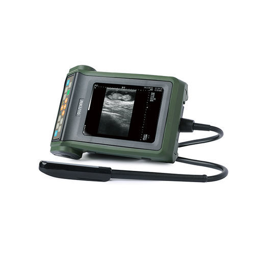 Ecógrafo veterinario de mano - RKU10 - Kaixin Electronic Instrument - multifuncional / blanco y negro