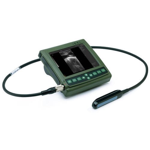 Ecógrafo veterinario de mano - V1 - Kaixin Electronic Instrument - multifuncional / blanco y negro