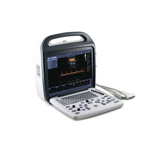 Ecógrafo veterinario portátil - DCU10 - Kaixin Electronic Instrument - multifuncional / para animales pequeños / doppler-color