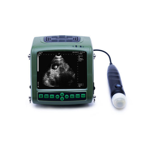 Ecógrafo veterinario de mano - MSU1 PLUS - Kaixin Electronic Instrument - multifuncional / blanco y negro