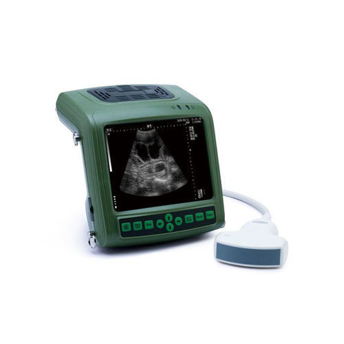 Ecógrafo veterinario portátil - ES8 - Kaixin Electronic Instrument - multifuncional / blanco y negro