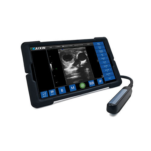 Ecógrafo veterinario portátil - K6 - Kaixin Electronic Instrument - multifuncional / pantalla táctil / lineal