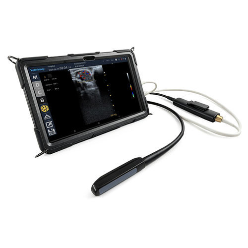 Ecógrafo veterinario portátil - K6C1 - Kaixin Electronic Instrument - multifuncional / pantalla táctil / doppler-color