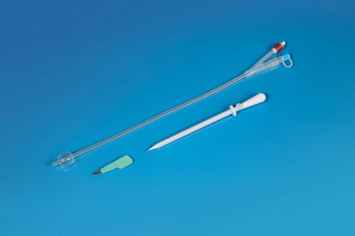 Catéter de drenaje urinario - 1032UB-xx, 1032-xx series - Yushin Medical  - suprapúbico / con balón