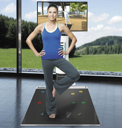 Sistema de rehabilitación de equilibrio - BALORI® - zebris Medical - configurado para ordenador