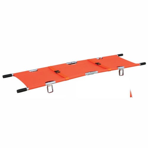 Camilla de emergencia - YXH-1G - Zhangjiagang Xiehe Medical Apparatus & Instruments - plegable / de aluminio