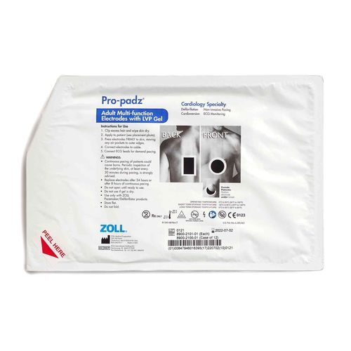 Electrodo médico - ZOLL Medical Corporation - de cirugía / para desfibrilador / pad