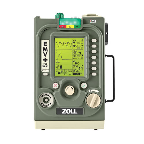 Ventilador de emergencia - EMV+® - ZOLL Medical Corporation - electrónico / de transporte / CPAP