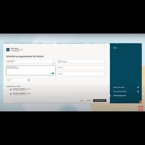 Sistema de información de flujo de trabajo - Oracle Cerner - de gestión de datos / de interoperabilidad / de planificación