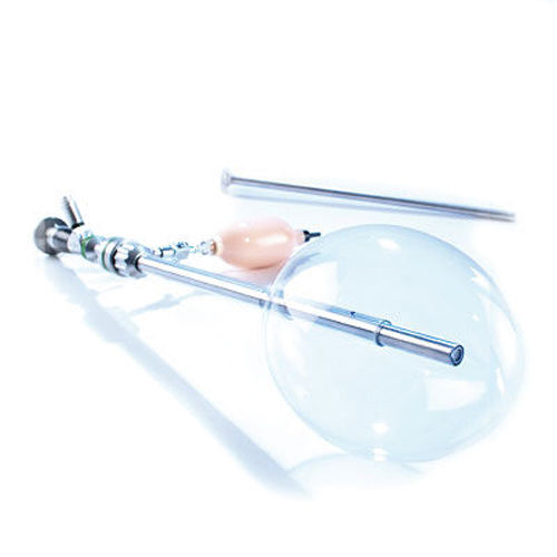 Trocar laparoscópico - Herloon - Aesculap® - con punta redondeada / desechable / de balón