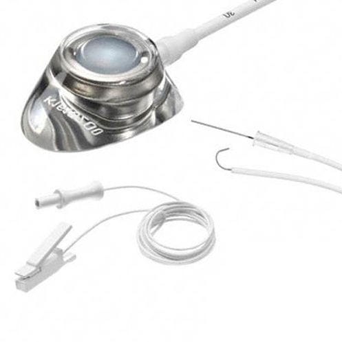 Cámara implantable venosa - Celsite® ECG - Aesculap® - de una luz / de titanio