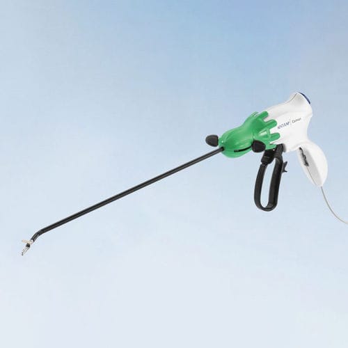 Pinza para endoscopia - Caiman® 5 Articulating Maryland - Aesculap® - de ablación / de Maryland / curva