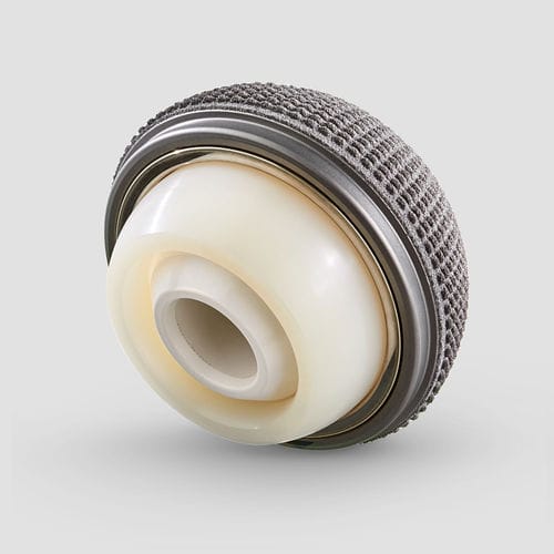 Prótesis acetabular de revisión - Plasmafit® Dual Mobility - Aesculap® - no cementada