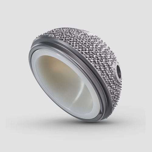 Prótesis acetabular de revisión - Plasmafit® Revision - Aesculap® - no cementada