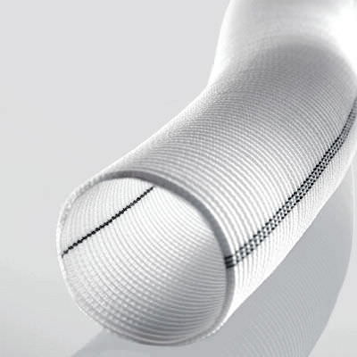 Prótesis vascular vaso sanguíneo - Uni-Graft® W - Aesculap® - poliéster / tejida