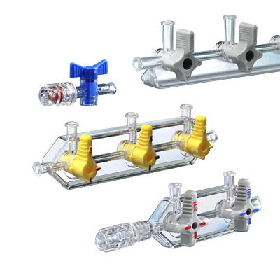 Plataforma de infusión de 2 vías - Aesculap® - de 3 vías / para cuidados intensivos
