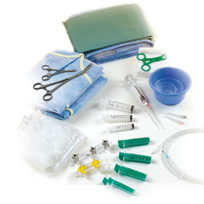 Kit de instrumentos para angiografía - Aesculap® - estéril / desechable