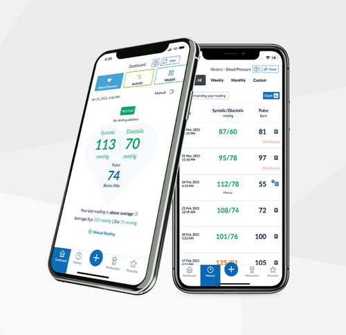 Aplicación para móviles de gestión - Omron Healthcare USA - de monitorización / de control / con sistema de seguimiento