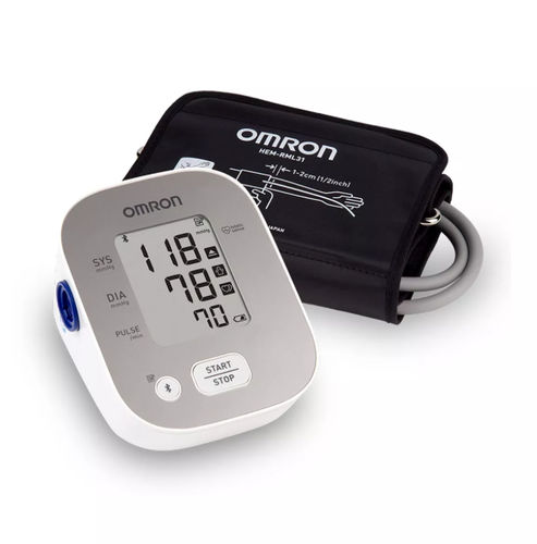 Tensiómetro electrónico automática - Bronze  - Omron Healthcare USA - Bluetooth / con batería recargable / con manguito para adulto