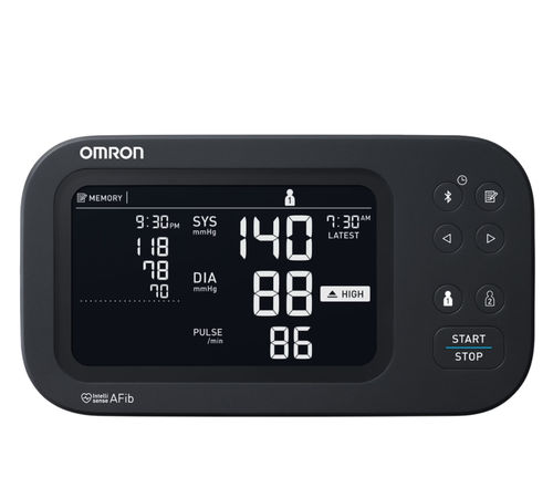 Tensiómetro electrónico automática - 10 series® - Omron Healthcare USA - Bluetooth / con pantalla táctil / con batería recargable