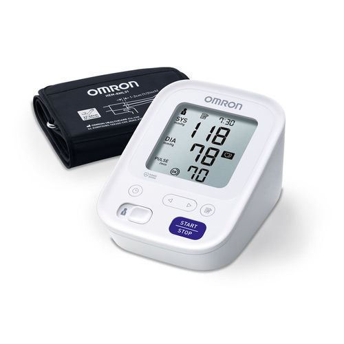 Tensiómetro electrónico automática - M3 - Omron Healthcare Europe - oscilométrica / con manguito para adulto / 2 x 60