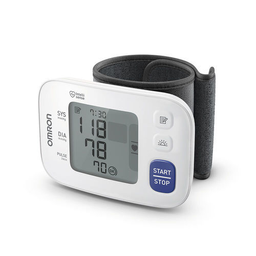Tensiómetro electrónico automática - RS4 - Omron Healthcare Europe - oscilométrica / de muñeca / con batería recargable