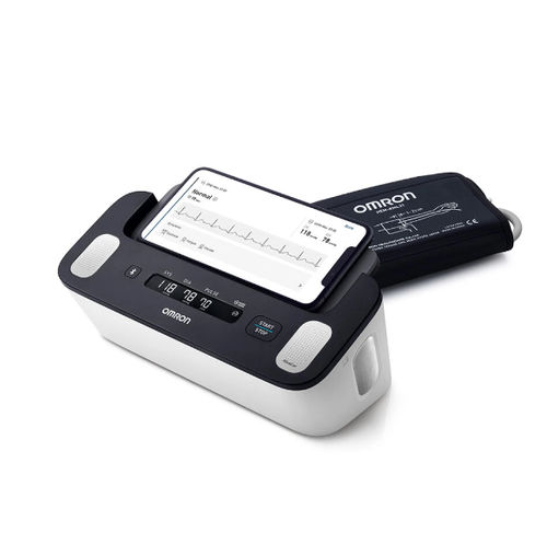 Tensiómetro electrónico automática - HEM-7530T-E3 - Omron Healthcare Europe - de mesa / con batería recargable / con manguito para adulto
