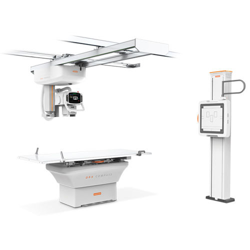 Sistema de radiografía digital - DRX-Compass - Carestream - para radiografía polivalente / con Bucky en el suelo / con brazo portatubos telescópico de techo