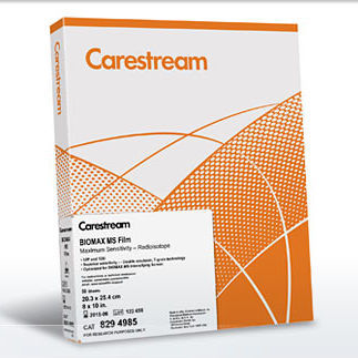 Película radiográfica para radiografía polivalente - BioMax MS - Carestream - 8 x 10 / 14 x 17 / 10 x 12