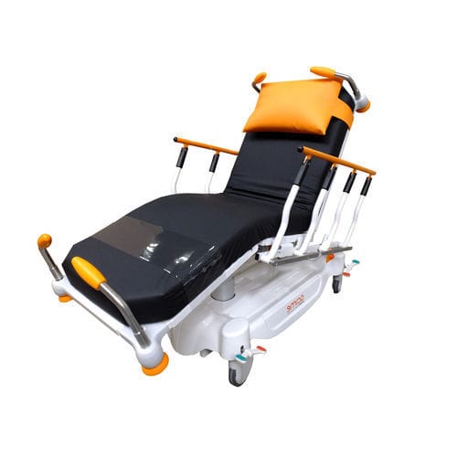 Sillón para tratamiento eléctrico - Ambu Packot 3 - Acime Frame - de 3 secciones / con ruedas / de altura variable