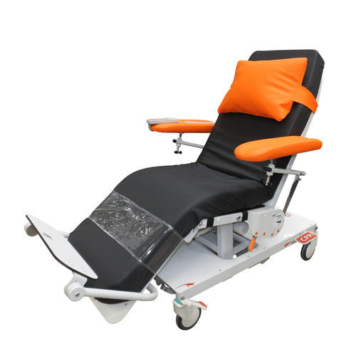 Sillón para tratamiento eléctrico - DHC Fusion 2 - Acime Frame - de 3 secciones / con reposapiernas / para quimioterapia