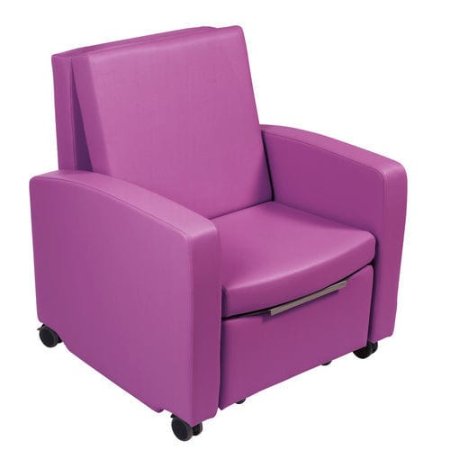 Sillón para centro sanitario - O'Lit - Acime Frame - cama / convertible / con ruedas