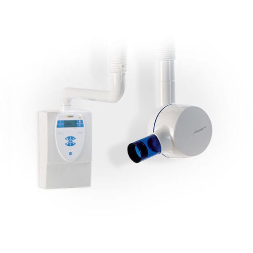 Sistema de radiografía intraoral analógica o digital - Heliodent Plus - Dentsply Sirona - de pared / 60 kV / 70 kV