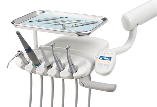 Portainstrumentos para unidad dental de sillón - A-dec 300 Traditional - A-dec - 5 instrumentos