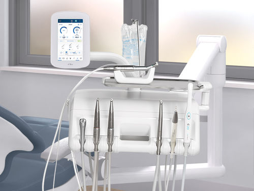 Portainstrumentos para unidad dental con luz LED - A-dec