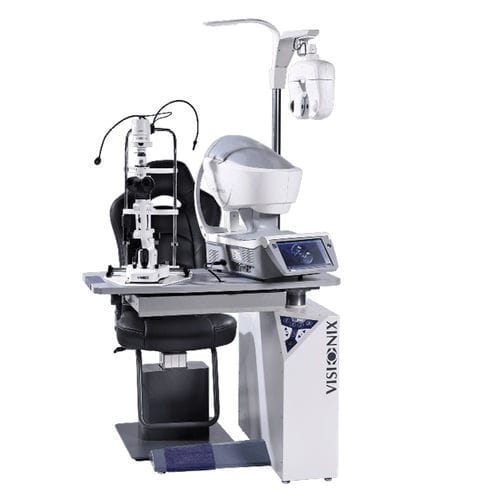 Unidad de refracción - VX 1000 - Visionix - con sillón / compacta