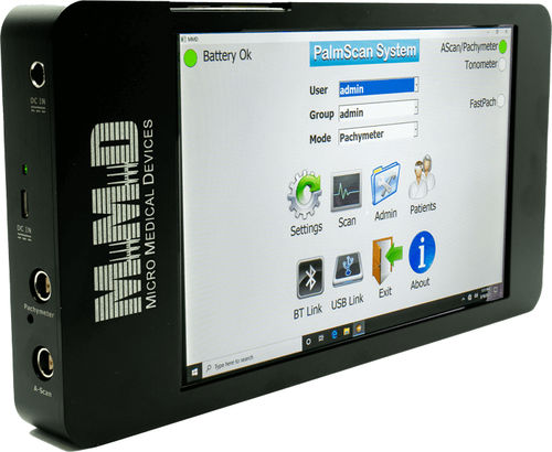 Paquímetro - PALMSCAN PRO - Micro Medical Devices - biómetro por ultrasonidos / paquimetría ultrasónica / portátil de mano